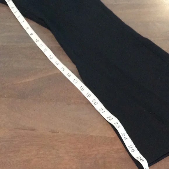 THE ROW Black Flare Pants Sz 0